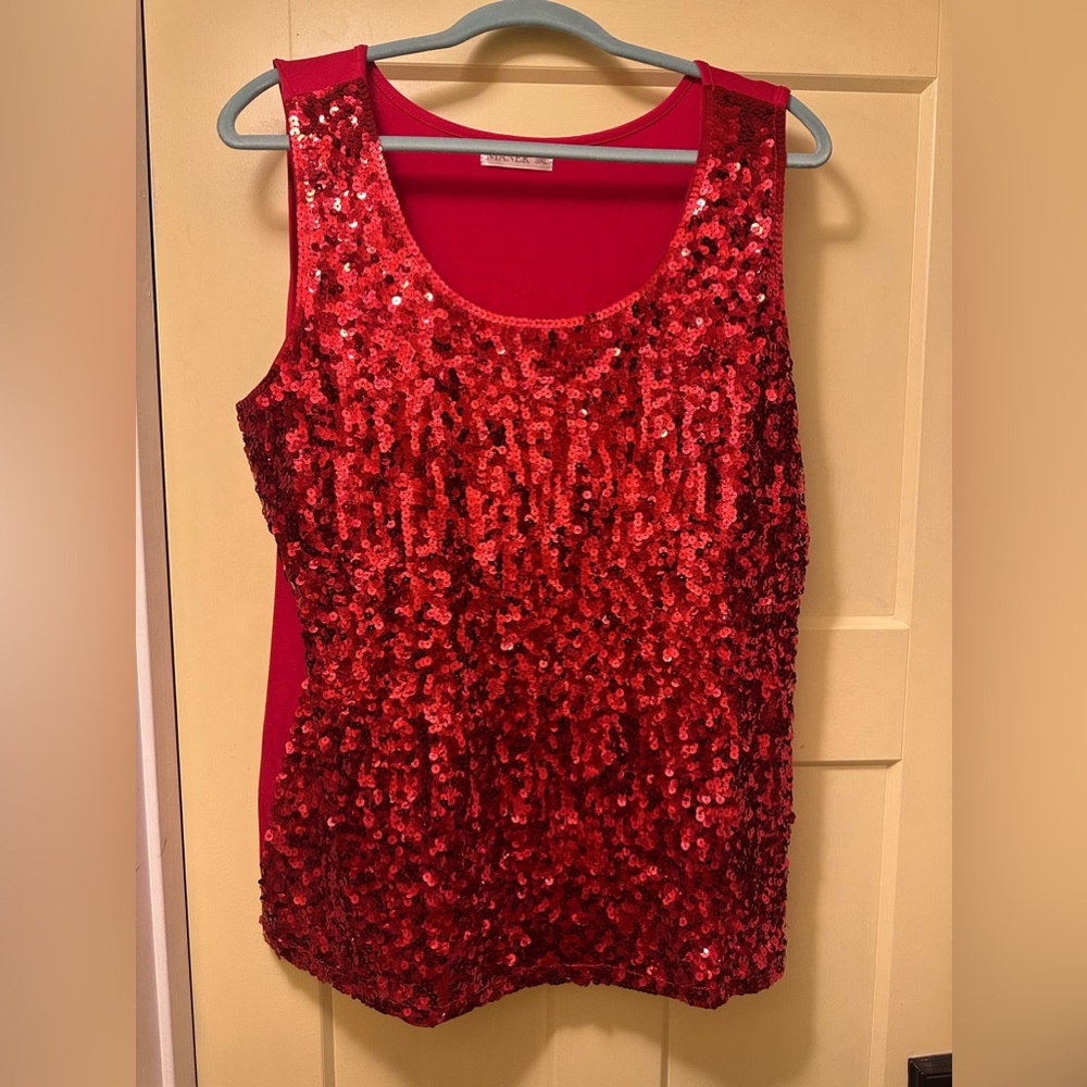 Maner sequined top 3XL